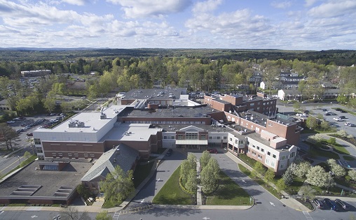Saratoga Hospital aerial photo 